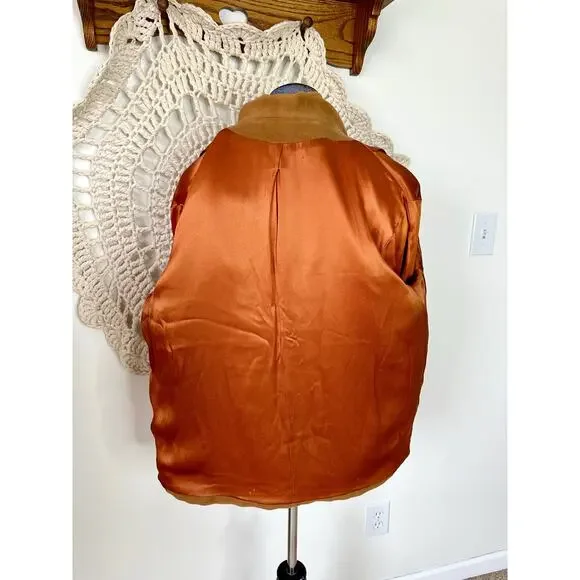 Vintage 1950s Vicuna Einiger Mill Cropped Swing Jacket One Size